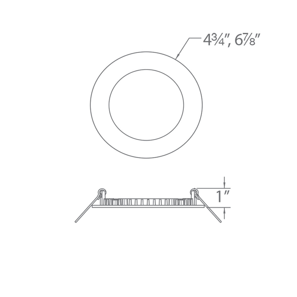 4" Fire Rated Downlight 5CCT
