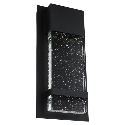14-Inch LED Outdoor Raindrop Wall Sconce