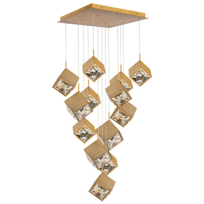 13 Lights Ice Cube Square Multi Light 4CCT