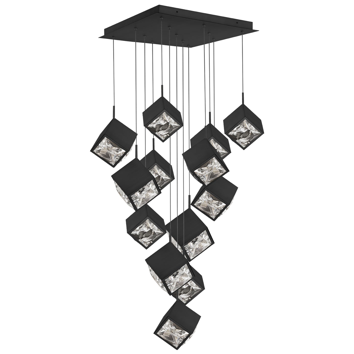 13 Lights Ice Cube Square Multi Light 4CCT
