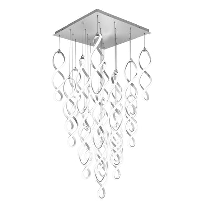 21 Lights Interlace Square Multi Light 4CCT