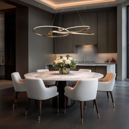 60" Sidewinder Chandelier Light WAC HOME