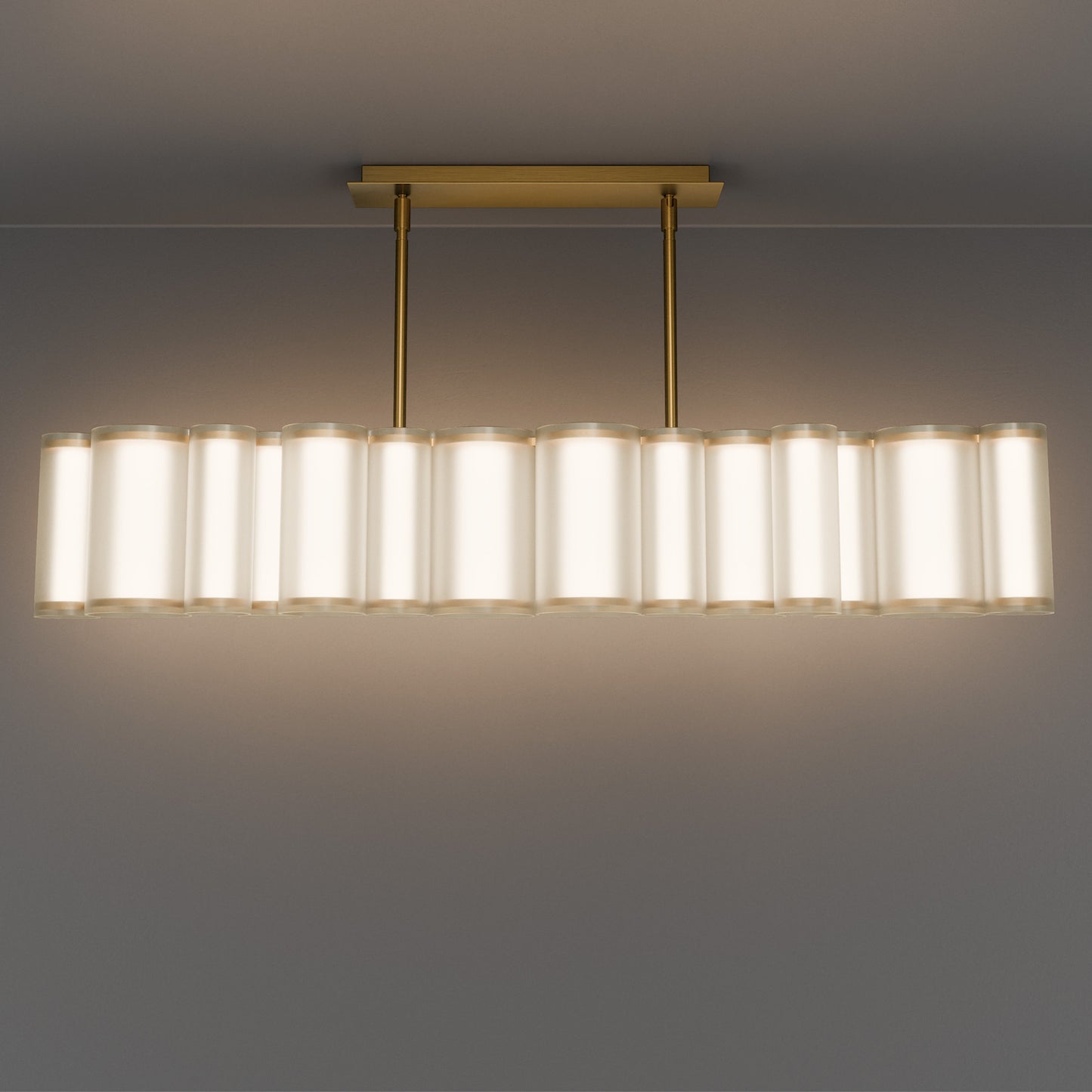 37" Troop Linear Pendant 4CCT