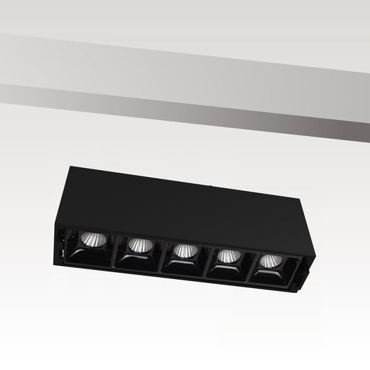 Milan 24V 5 Lights Linear Spot Track Head