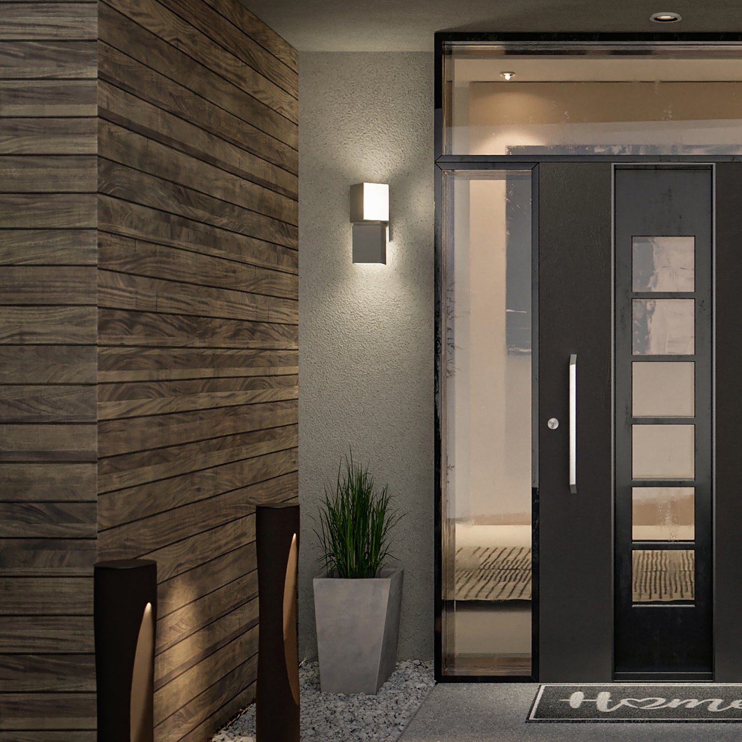 Vaiation Outdoor Wall Sconce 3 Color Selectable