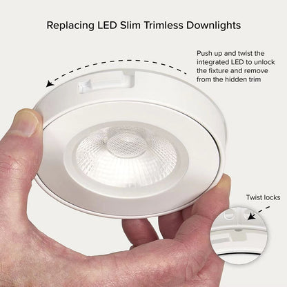 4" Trimless Floating Gimbal
